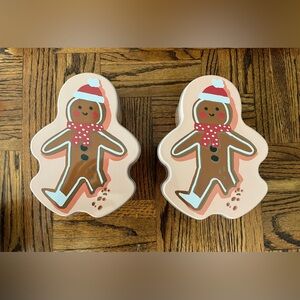 Target Gingerbread Man Cookie or Candy Tins